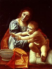 Maria with the child from Giovanni Boltraffio