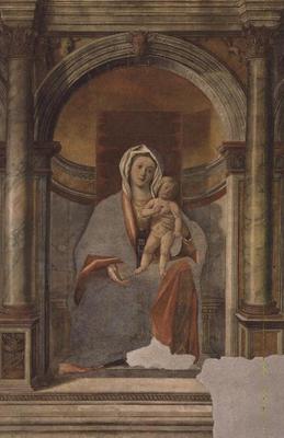 Madonna and Child (fresco) from Giovanni Buonconsiglio