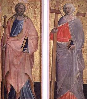 St. James and St. Helena (tempera on panels)