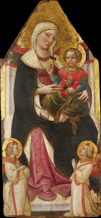 Enthroned Madonna and Child with Angels from Giovanni dal Ponte