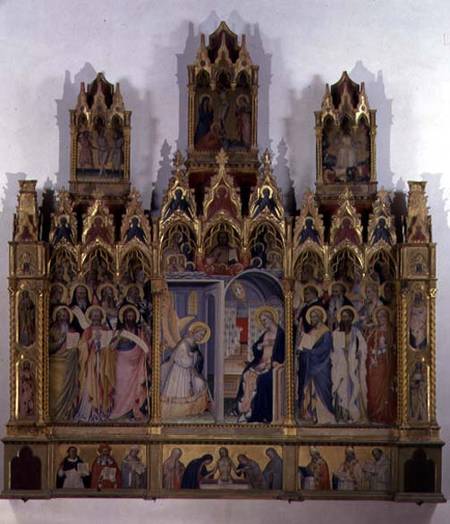 Annunciation with Saints from Giovanni  di Niccolo del Biondo