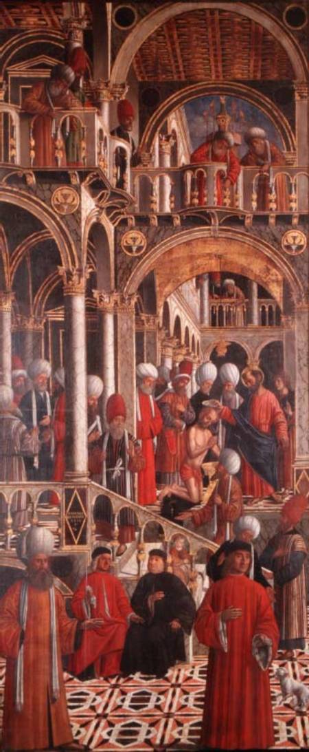 The Baptism of St. Anianus by St. Mark from Giovanni di Niccolo Mansueti