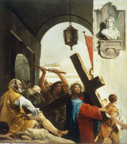 Carrying the Cross from Giovanni Domenico Tiepolo
