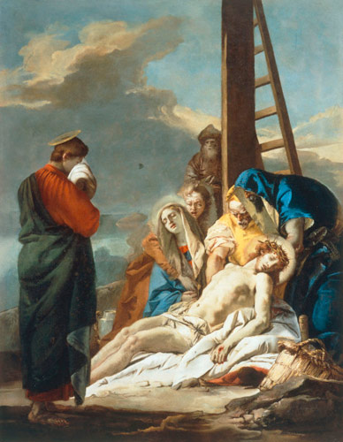 Lamentation of Christ from Giovanni Domenico Tiepolo