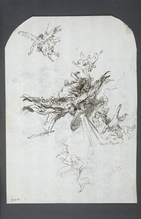 Archangel Michael from Giovanni Domenico Tiepolo