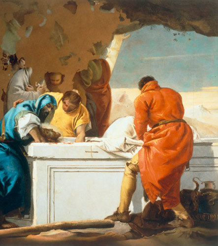 The Entombment from Giovanni Domenico Tiepolo