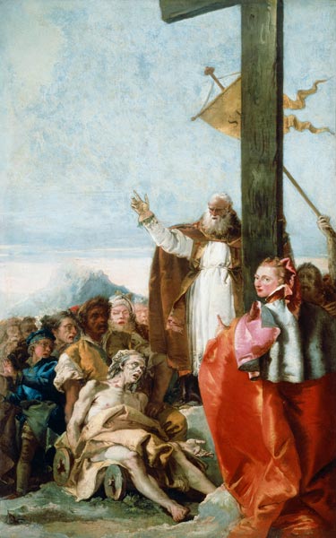 G.D.Tiepolo / Identification of Cross from Giovanni Domenico Tiepolo