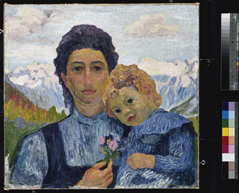 Annetta und Alberto from Giovanni Giacometti