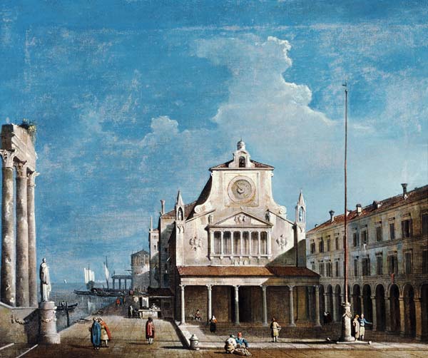 G.Migliara /Capriccio w.Venetian Build. from Giovanni Migliara