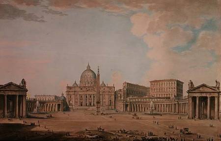 St. Peter's, Rome from Giovanni Paolo Pannini
