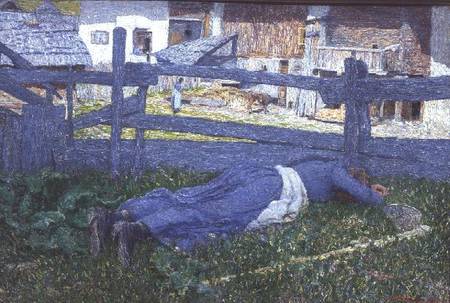 Rest in the Shade from Giovanni Segantini