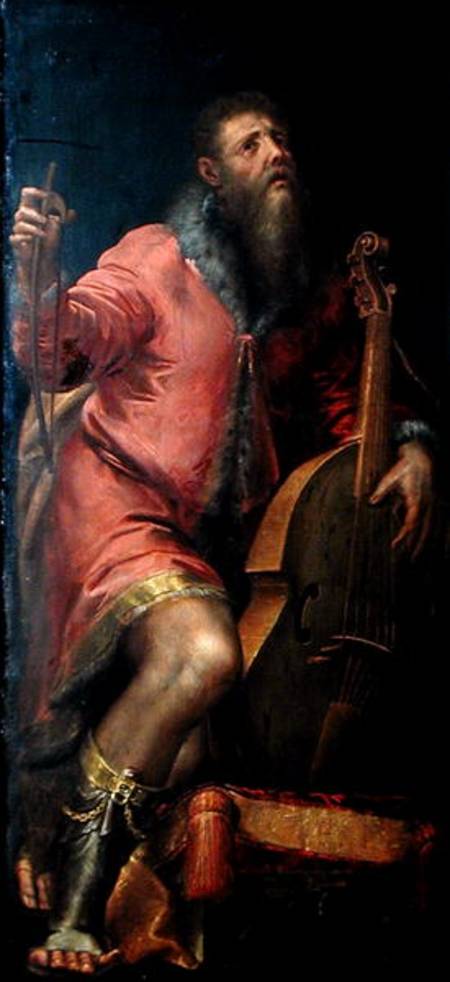 Cellist from Girolamo Mazzola Bedoli