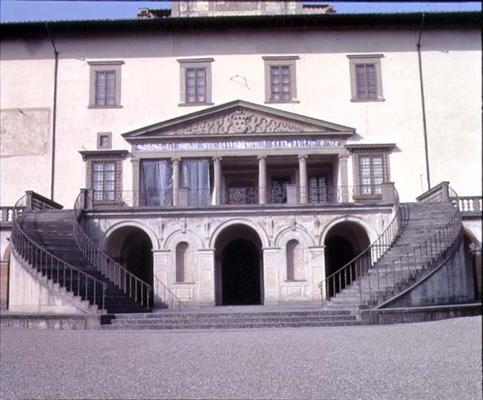 View of the facade designed by Giuliano da Sangallo (c.1443-1516) for Lorenzo Medici 'Il Magnifico' from Giuliano Giamberti da Sangallo