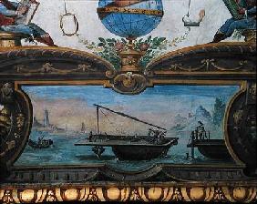 Device for dredging the sea, Stanza della Mattematica
