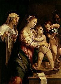 The Madonna with the washbasin from Giulio Pippi