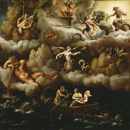 An Allegory of Immortality from Giulio Romano