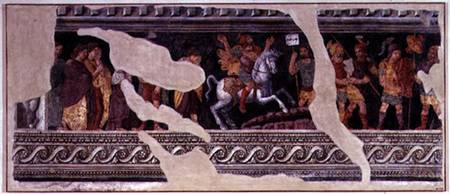 Fragment of a scene of a triumph from Giulio Romano