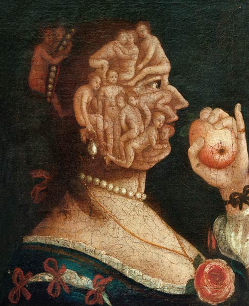 Portrait of Eve from Giuseppe Arcimboldo