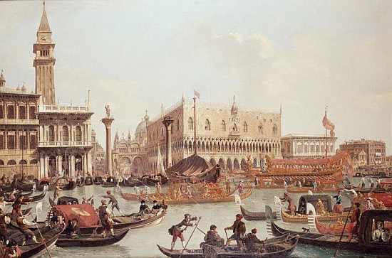 View of the Doge''s Palace and the Piazzetta, Venice from Giuseppe Bernardino Bison