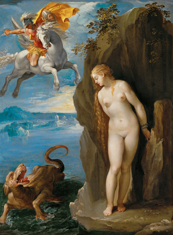 Perseus Rescuing Andromeda from Giuseppe Cesare