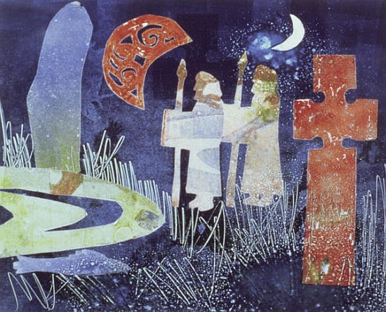 Midsummer Night, 1994 (monotype)  from Gloria  Wallington