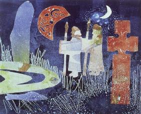 Midsummer Night, 1994 (monotype) 