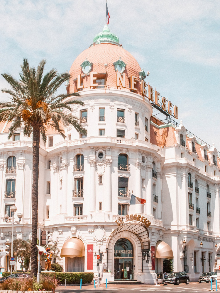 French Riviera Building from Grace Digital Art Co