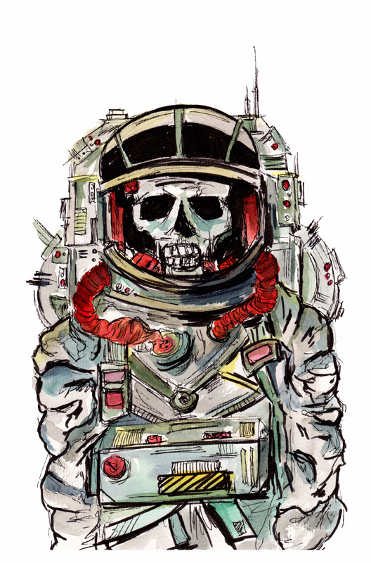 Dead Astronaut from Sebastian  Grafmann