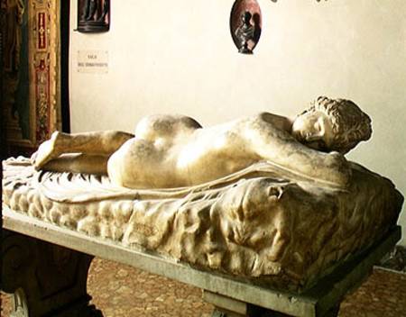 The Sleeping Hermaphrodite from Greek
