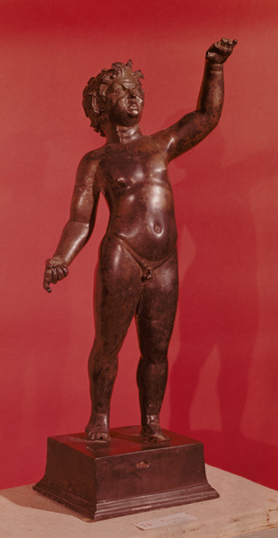 Statuette of a faun, from the Tresor des Sources de la Seine from Greek