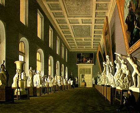 The Antiquities Gallery of the Academy of Fine Arts from Grigory Mikhailov