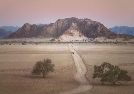 Desert Road to Sand Dune