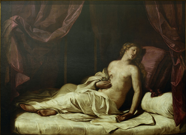 Death of Cleopatra /Ptg.by Guercino/ C17 from Guercino (eigentl. Giovanni Francesco Barbieri)