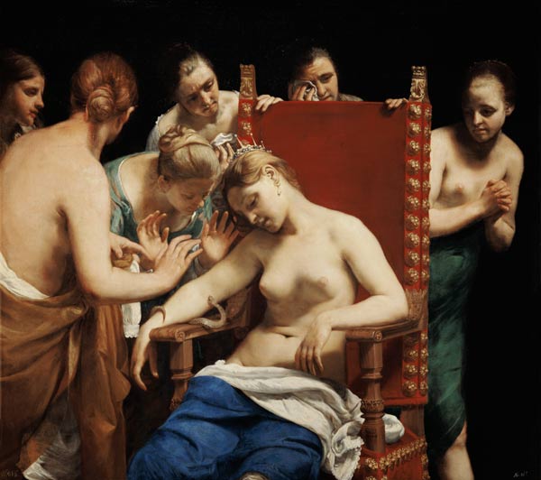 The Death of Cleopatra from Guido Cagnacci