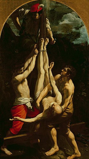 Crucifixion of St. Peter from Guido Reni