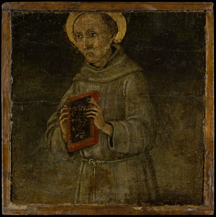 Saint Bernardin of Siena from Guidoccio Cozzarelli