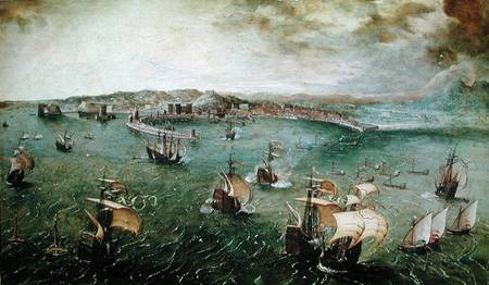 View of the Port of Naples from Giuseppe Pellizza da Volpedo