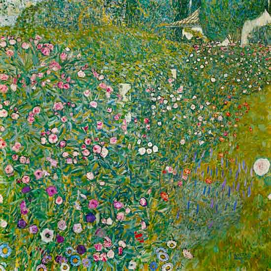 Italian Garden Landscape from Gustav Klimt