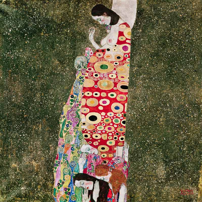 Hope II from Gustav Klimt