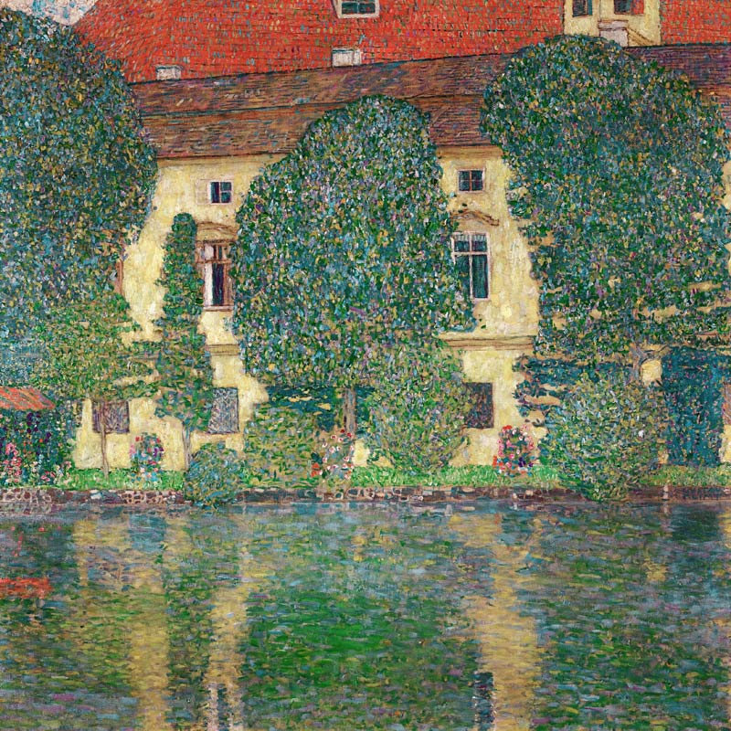 The Schloss Kammer on the Attersee from Gustav Klimt