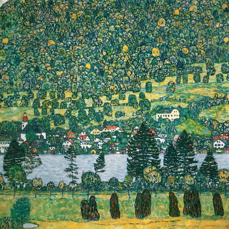 Waldabhang in Unterach am Attersee from Gustav Klimt