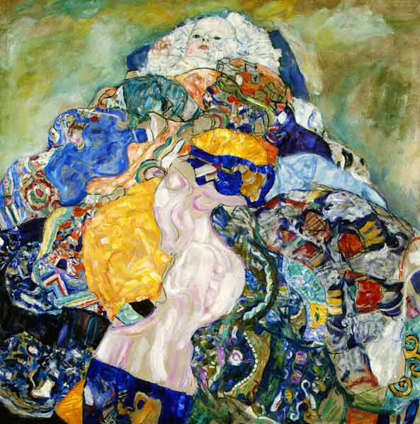 Baby (Cradle) from Gustav Klimt