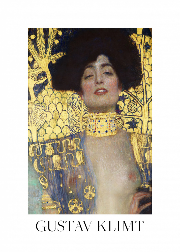 Judith and the Head of Holofernes (1901) Poster from Gustav Klimt