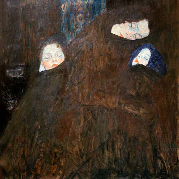 Mother with two children from Gustav Klimt