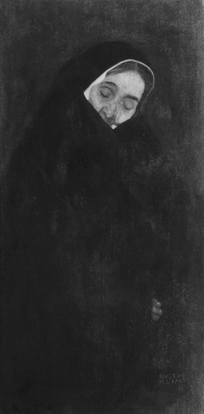 Old Woman from Gustav Klimt