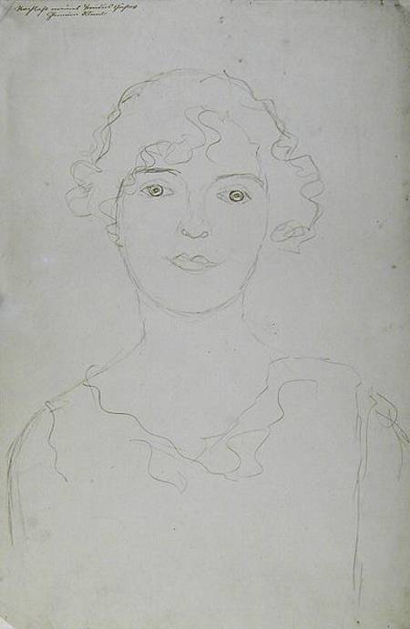 Portrait of a Woman from Gustav Klimt