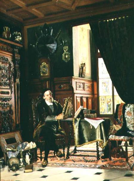 The Collector of Antiques from Gustav Koppel