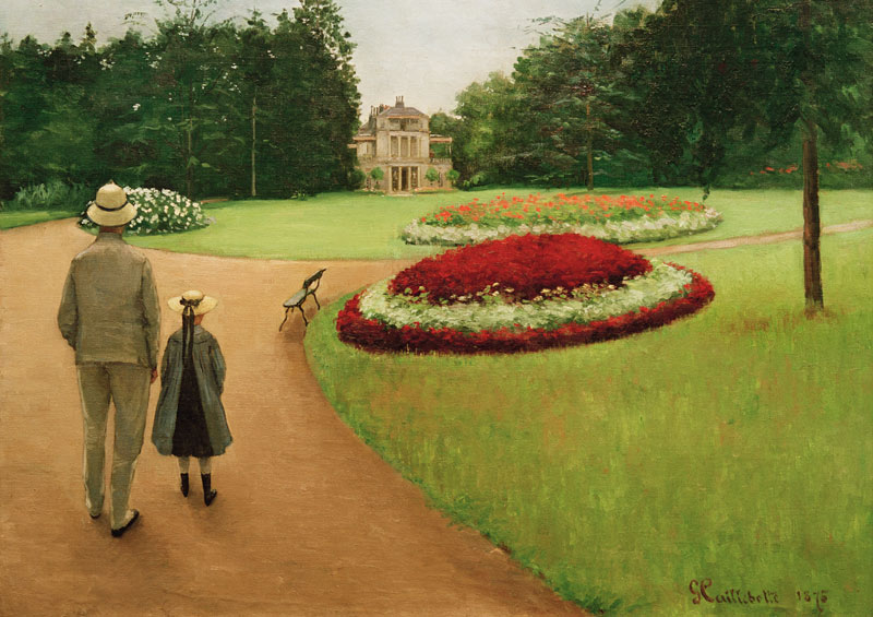 Park&Country House, Yerres from Gustave Caillebotte