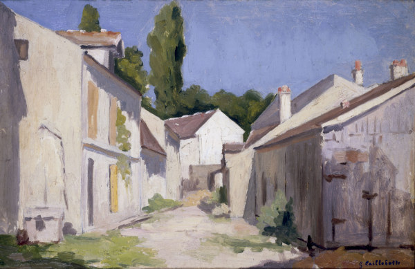 Chemin ? Yerres, c.1879. from Gustave Caillebotte