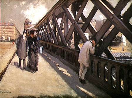 Study for Le Pont de l'Europe from Gustave Caillebotte